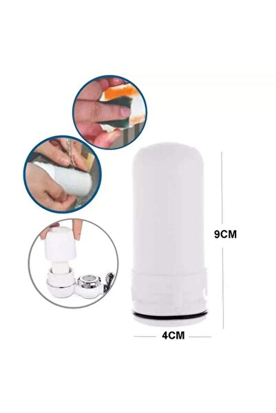 SIKS Cap de robinet, filtru de purificare a apei, alb