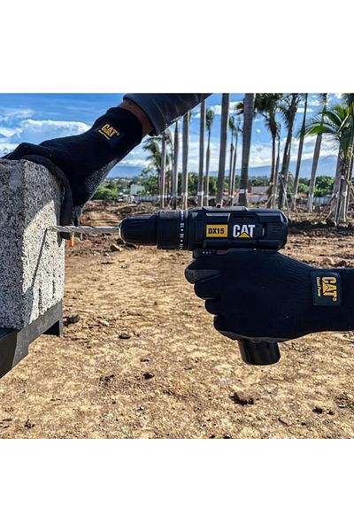 Caterpillar CAT DX15 12volt/2.0Ah Li-ion Professional Rechargeable Hammer Impact Drill