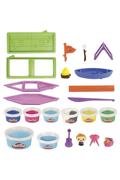 Hasbro Play Doh Builder plasticine set, Camping set