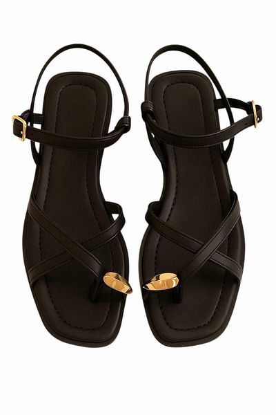 Moda Devrin Brown Ring Sandals