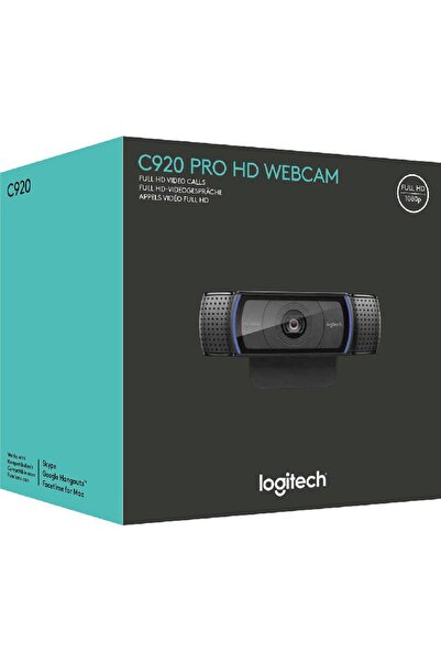 logitech C920 HD Pro Refresh FHD Webcam 1080 Pixels HD Video 15 MP Black