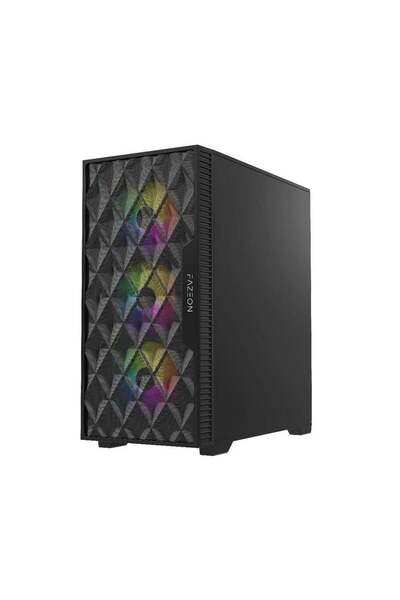 NextGo FAZEON F7 650W 80PLUS BRONZE Mesh 4x120mm ARGB Fanlı ATX Bilgisayar Ka...