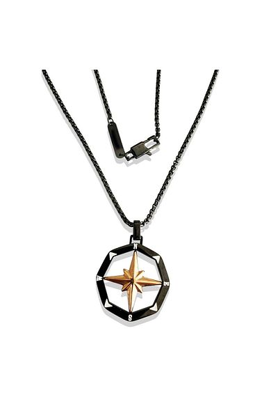 Necati Gün Ars-K021 Men's Steel Necklace