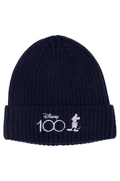 Disney 100 beanie, dark blue, for women, one size
