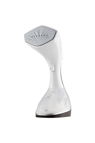 Beko Fier de călcat vertical BEKO STM6120W, 2200W, 25g/min, 230ml, talpă ceramică, negru-alb
