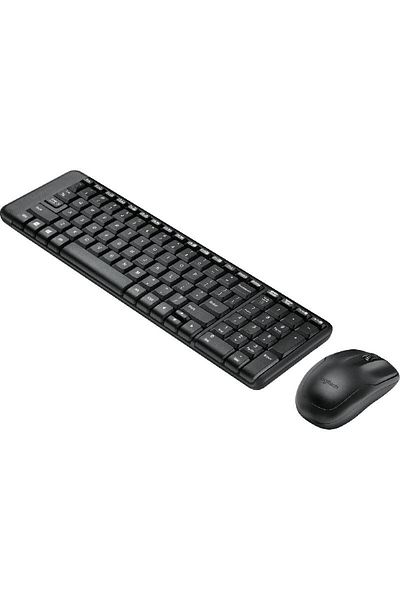 logitech Wireless Combo (Arabic) Desktop (Keyboard and Mouse) Wireless (2.4 GHz RF)for Laptop/Desktop