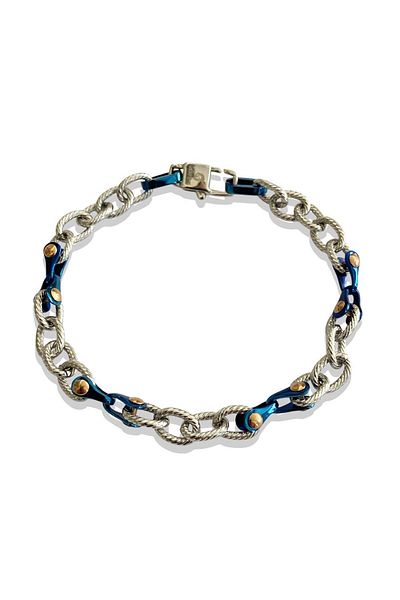 Necati Gün Ars194 Men's Leather Steel Bracelet