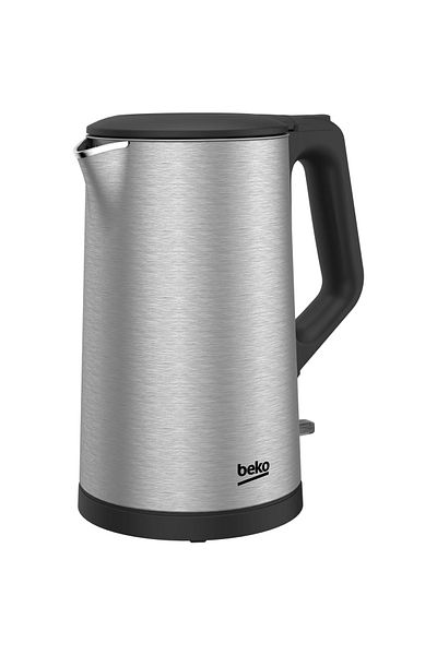 Beko Fierbător Wkm7322i, 1,5 l, 2150 W, argintiu-negru