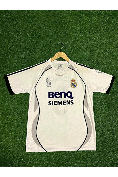 Ronson Real Madrid 2006/07 Yeni Sezon R9 Ronaldo Nazario Forması(Beyaz)