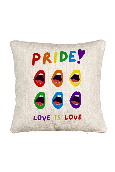 BEKZ Perna Decorativa Canapea, Model Pride, 40x40 cm, Cu fermoar