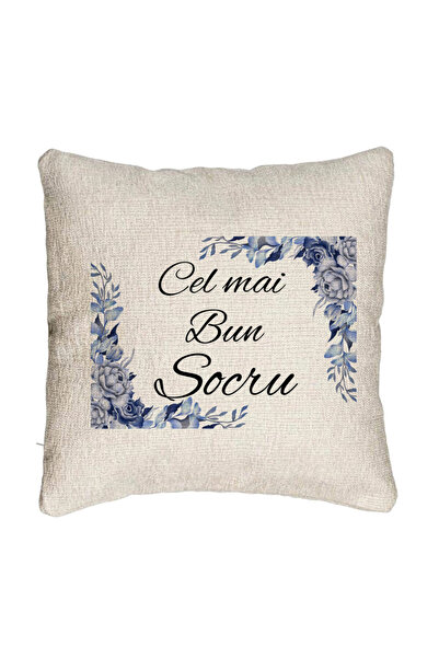 BEKZ Perna Decorativa Canapea pentru Socrul 2, 40x40 cm, Cu fermoar