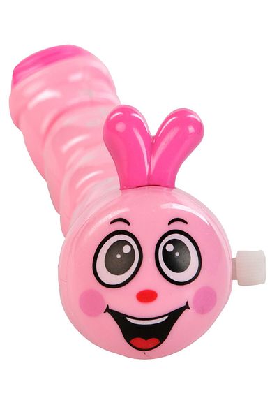 Cosby Wind-Up Cheerful Caterpillar - Pink