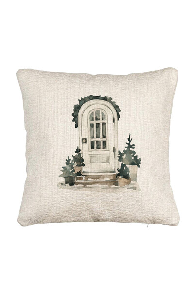 BEKZ Perna Decorativa Canapea cu tematica de Craciun, 8, 40x40 cm, Cu fermoar