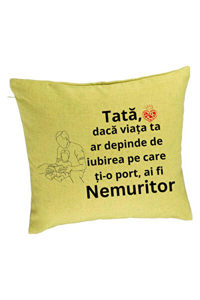 BEKZ Față de pernă, model pentru Tata 8, 40x40 cm, verde