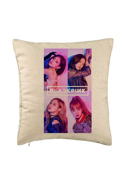 BEKZ Față de pernă Blackpink, 5 buc., 40x40 cm, bej