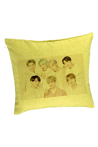 BEKZ Față de pernă BTS Army 12, 40×40 cm, verde
