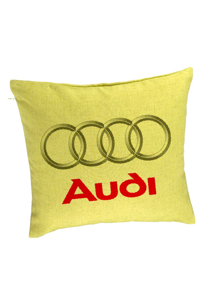 BEKZ Perna Decorativa, Audi, 40×40 cm, Verde, Husa Detasabila, Burduf