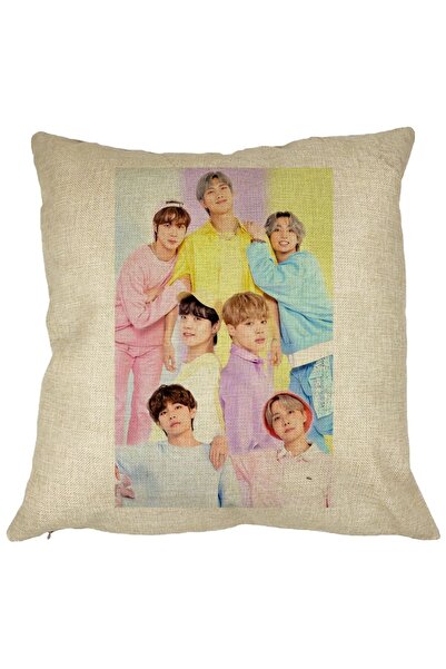 BEKZ Perna Decorativa, Stray Kids 13, 40×40 cm, Husa Detasabila, Burduf