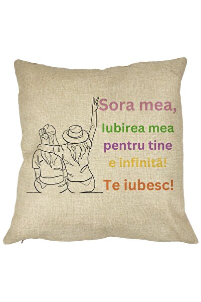 BEKZ Μαξιλαροθήκη My Sister 9, 40x40 εκ.