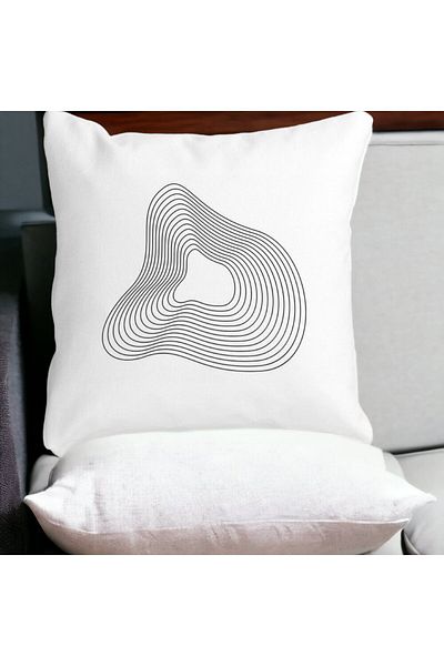 BEKZ Square Pillowcase F1,40x40 Cm, White, Matte