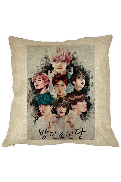 BEKZ Față de pernă BTS Army, 40x40 cm