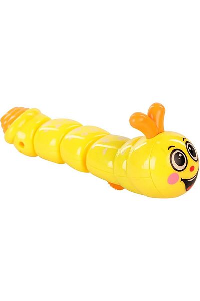 Cosby Wind-Up Cheerful Caterpillar - Yellow