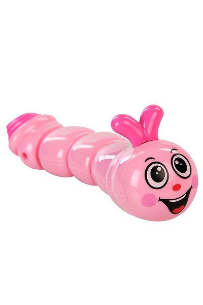 Cosby Wind-Up Cheerful Caterpillar - Pink