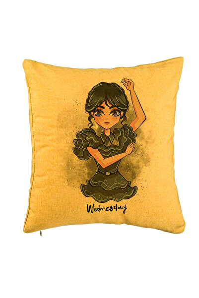 BEKZ Декоративна възглавница, модел „Сряда Адамс: Танцуващи ръце 2“, 40x40 см...