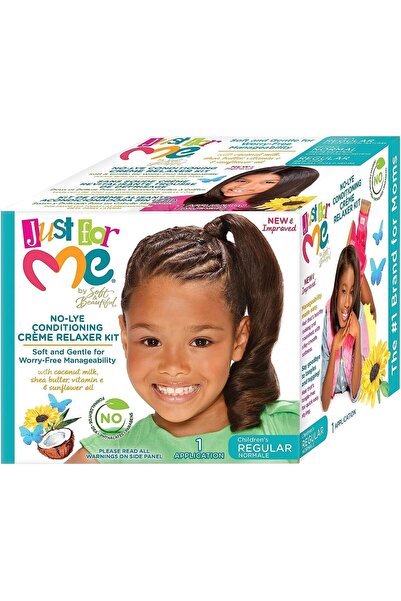 Just for Me مجموعة فرد الشعر العادية بدون غسول (40021347 37200)