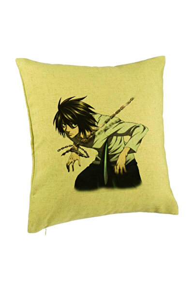 BEKZ Față de pernă Death Note, mărimea L, 40x40 cm, verde