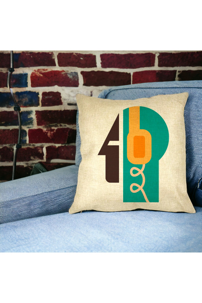 BEKZ Square Abstract Pillowcase, 40x40 Cm