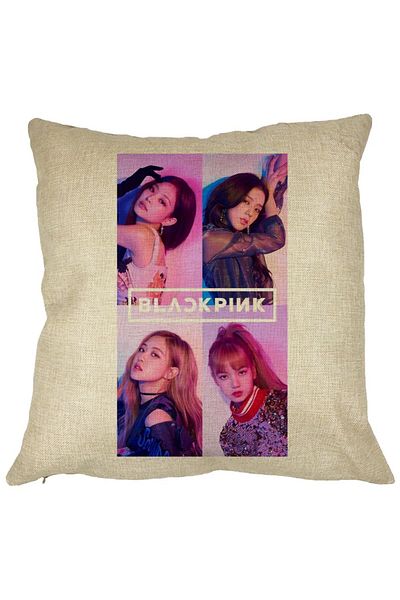 BEKZ Față de pernă Blackpink, Model 5, 40x40 cm