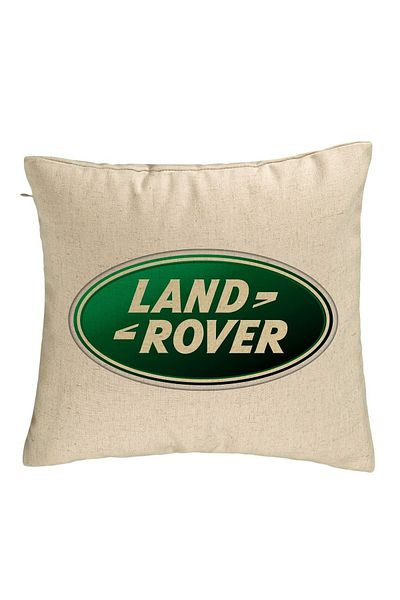 BEKZ Perna Decorativa, Land Rover, 40×40 cm, Bej, Husa Detasabila, Burduf