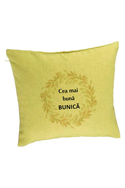 BEKZ Față de pernă pentru bunica 4, 40x40 cm, verde