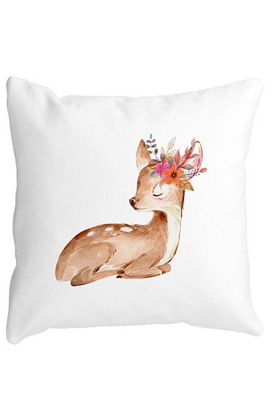 BEKZ Fawn Pillowcase, 40x40 Cm, White, Matte