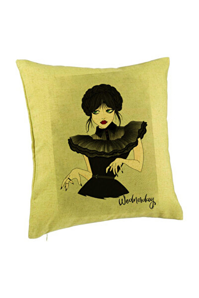 BEKZ Perna Decorativa, Model Wednesday Addams Dancing Hands 3, 40x40 cm, Verd...