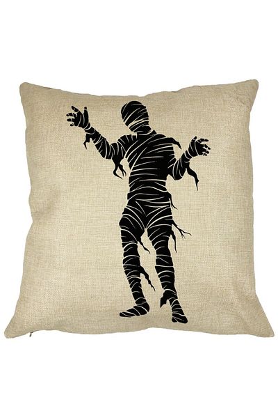 BEKZ Față de pernă cu motivul Mumiei de Halloween 2, 40x40 cm