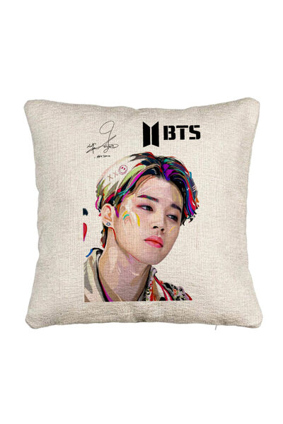 BEKZ Perna Decorativa Canapea BTS Jimin, 40x40 cm, Cu fermoar