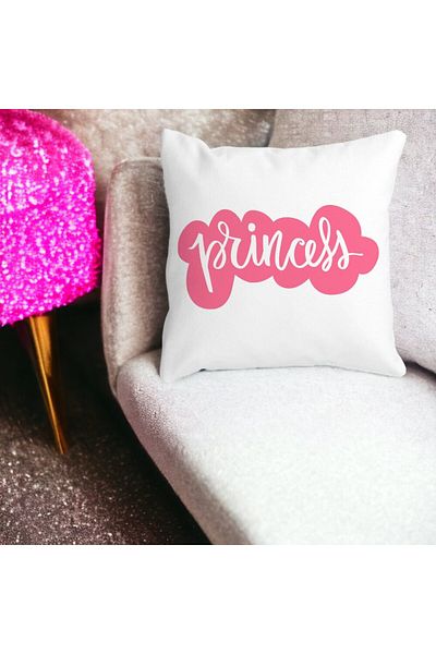 BEKZ Princess Square Pillowcase, 40x40 Cm, White, Matte