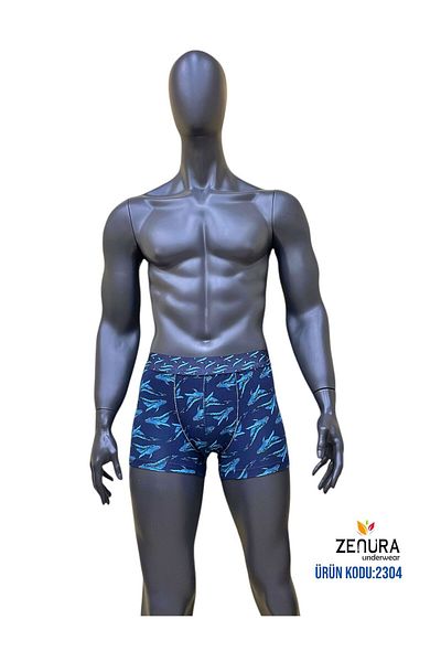 CUBBUX 2304 Ανδρικό Boxer Digital Printing Cotton 4 τμχ