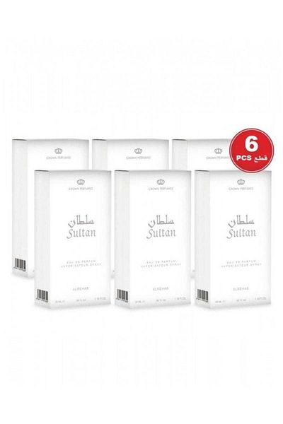 ALRAHEEB Al Rehab Perfumes Sultan 35ml - 6 Pieces Eau de Parfum - Unisex