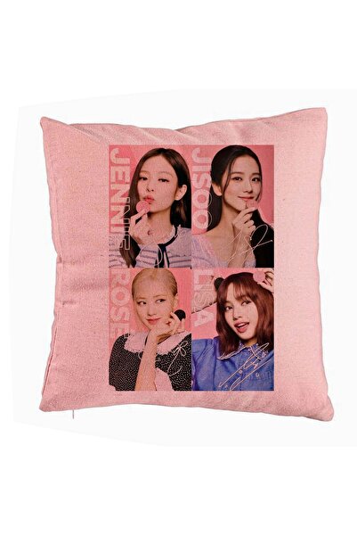 BEKZ Față de pernă Blackpink, Model 5, 40x40 cm, roz