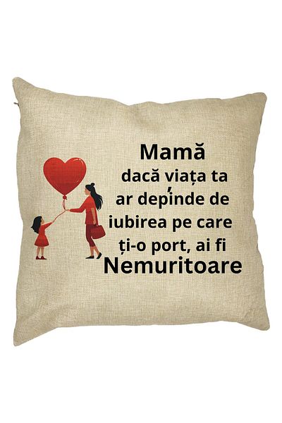 BEKZ Față de pernă pentru mama 7,40x40 cm