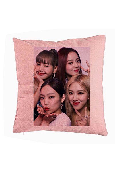 BEKZ Μαξιλαροθήκη Blackpink, Μοντέλο 8, 40x40 εκ., Ροζ