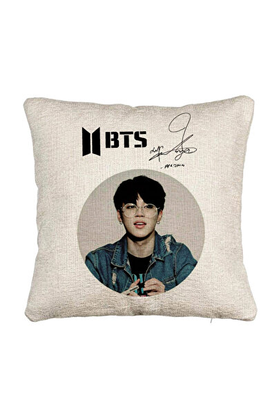 BEKZ Perna Decorativa Canapea BTS Jimin, 40x40 cm, Cu fermoar