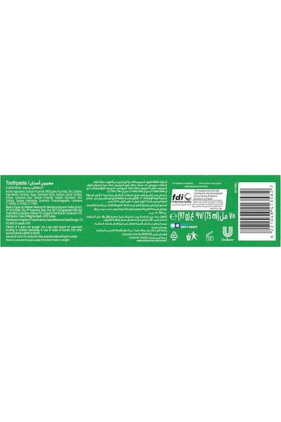 Closeup Close-Up Triple Fresh Gel Toothpaste for Fresh Breath, Menthol, 75 ml × 4