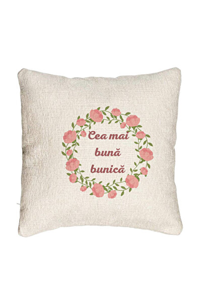 BEKZ Perna Decorativa Canapea pentru Bunica 13, 40x40 cm, Cu fermoar