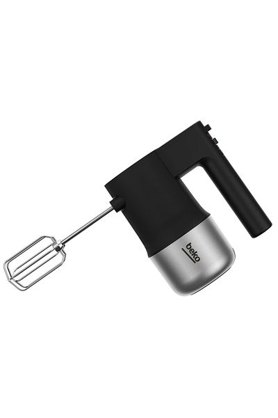 Beko Hand Mixer BEKO HMM81504BX, 500W, 4 Speeds, Black-Silver
