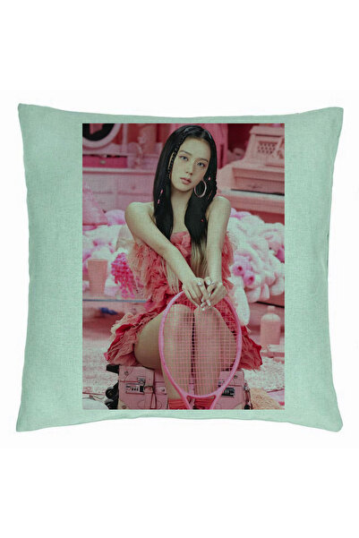 BEKZ Față de pernă Blackpink Jisoo 4, 40×40 cm, Verde mentă