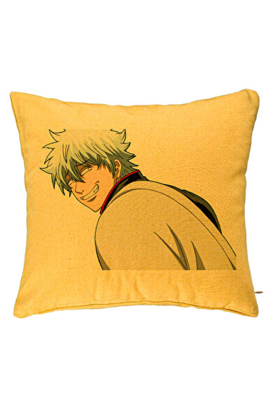 BEKZ Μαξιλαροθήκη Gintama Gin, 40x40 εκ., Κίτρινη